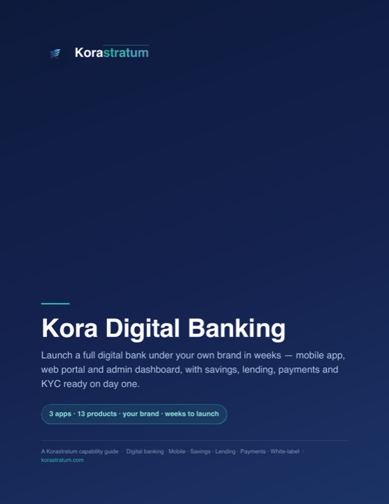 Kora Digital Banking cover