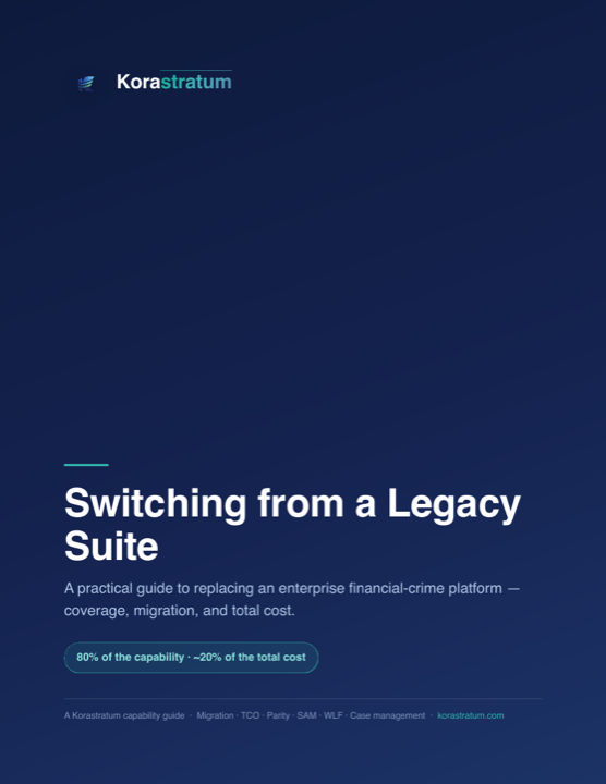 Switching from a Legacy Suite cover